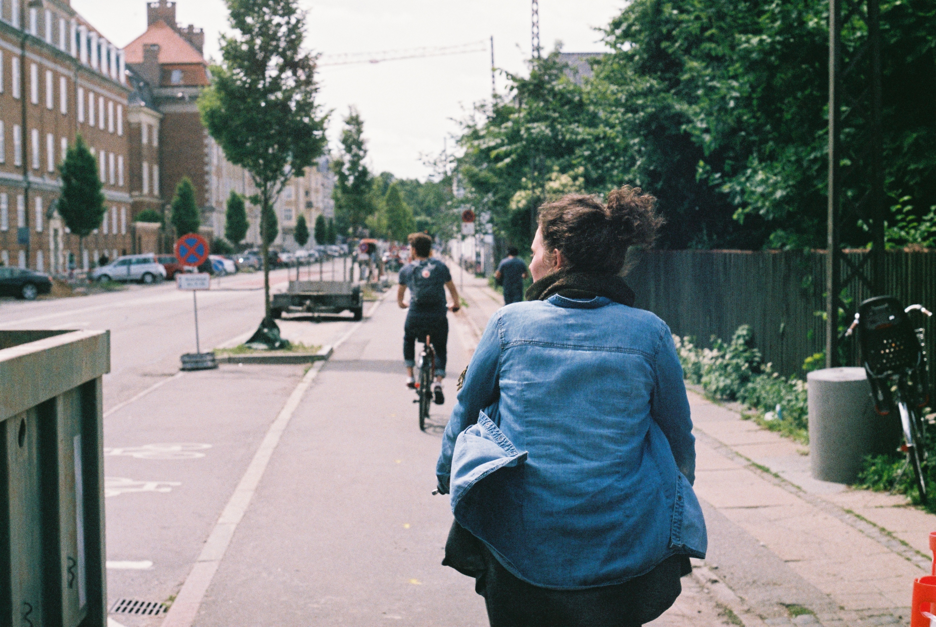 Biking on Path